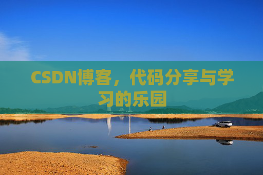 CSDN博客，代码分享与学习的乐园